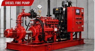 Diesel fire pump